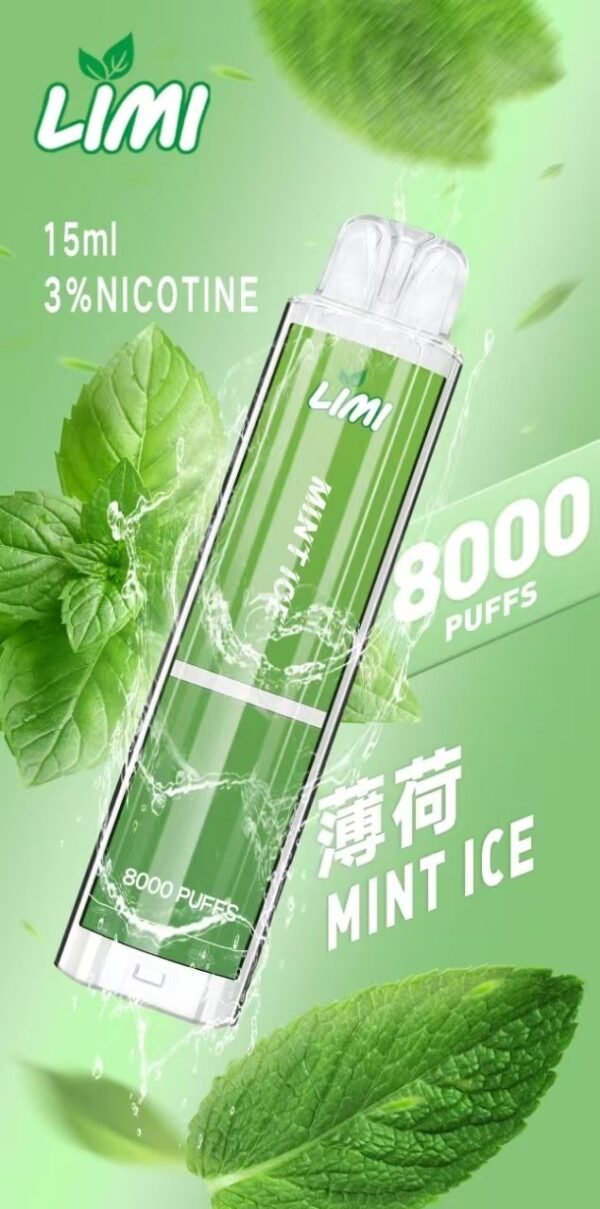 15.jpg LIMI 8000 PUFFS 發光拋棄式電子煙 台灣電子煙批發 現貨