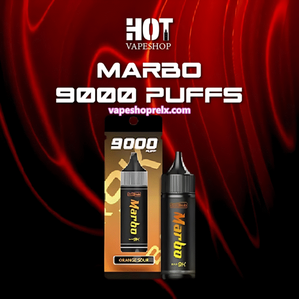 Marbo 9000口 【台灣現貨】Marbo Bar 9000 Puffs 拋棄式電子煙|泰國爆款 高人氣推薦