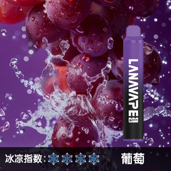 微信图片_20250606105218.jpg LANA 8000 PUFFS 拋棄式一次性電子煙 台灣電子煙推薦