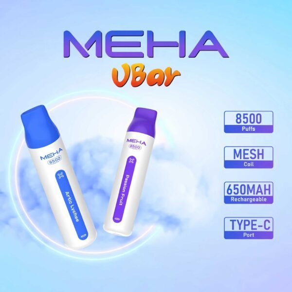 meha拋棄式電子煙 Meha Vbar 8500 Puffs 拋棄式電子煙 台灣一次性電子煙推薦 現貨