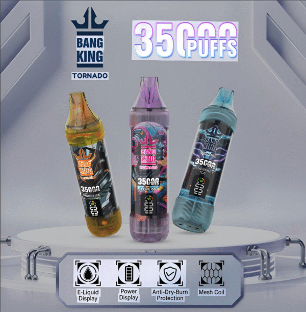 bang-king-35000-puffs.png Bang King 35000 Puffs 大容量拋棄式電子煙 歐美爆款